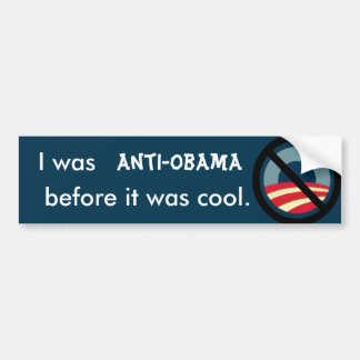 Anti-Obama Bumpersticker 2