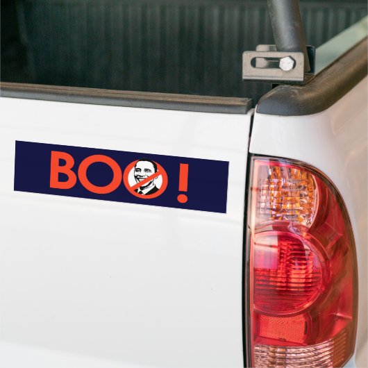 Anti-Obama Bumpersticker - Boo (Op Truck)