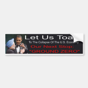 Anti-Obama-Bumpersticker Bumpersticker
