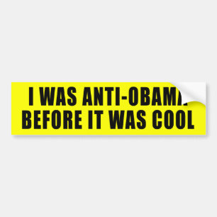Anti-Obama-Bumpersticker Bumpersticker