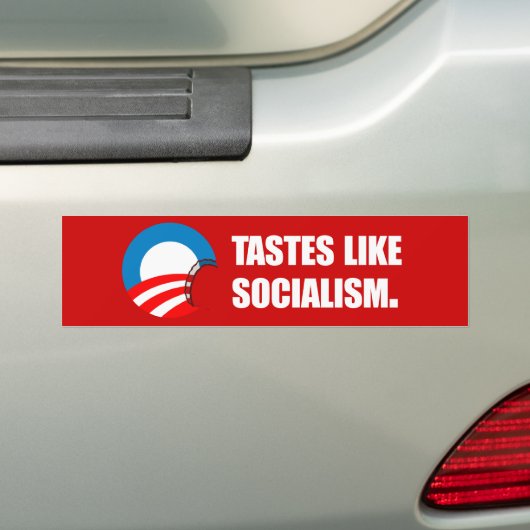 Anti-Obama-Bumpersticker Bumpersticker (Op auto)