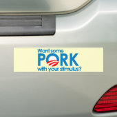 Anti-Obama-Bumpersticker Bumpersticker (Op auto)