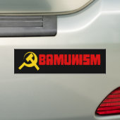 Anti-Obama-Bumpersticker Bumpersticker (Op auto)
