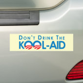 Anti-Obama-Bumpersticker Bumpersticker (Op auto)