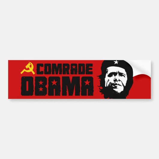 Anti-Obama-bumpersticker Bumpersticker (Voorkant)