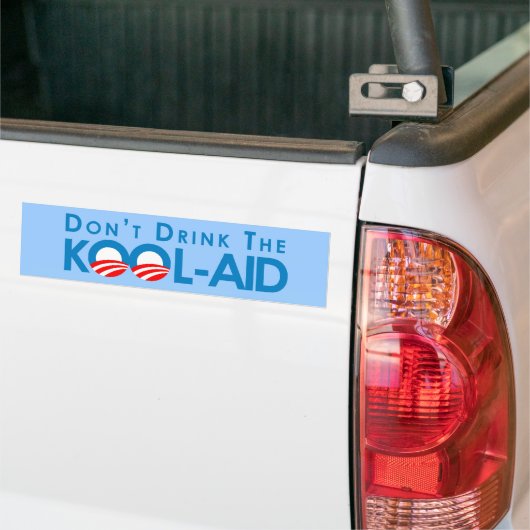 Anti-Obama-Bumpersticker Bumpersticker (Op Truck)