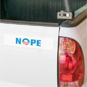 Anti-Obama-Bumpersticker Bumpersticker (Op Truck)