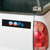 Anti-Obama-Bumpersticker Bumpersticker (Op Truck)