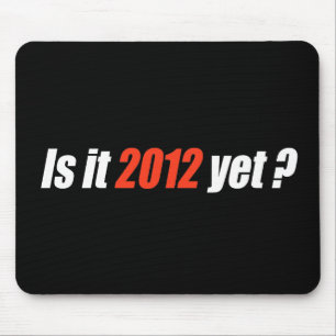 Anti-Obama Bumpersticker - Is het nog 2012? Muismat