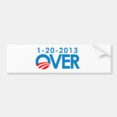 Anti-Obama Bumpersticker - Meer dan 1-20-2013 (Voorkant)