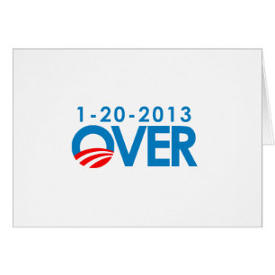 Anti-Obama Bumpersticker - Meer dan 1-20-2013
