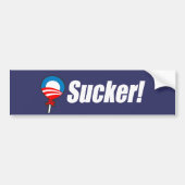 Anti-Obama Bumpersticker - Sucker (Voorkant)