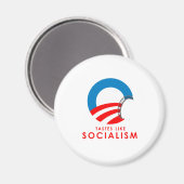 Anti-Obama Bumpersticker - Tastjes als socialisme Magneet (Voorkant / Achterkant)