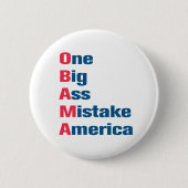 Anti-Obama Button (Voorkant)