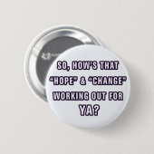 Anti-Obama Button (Voorkant /achterkant)