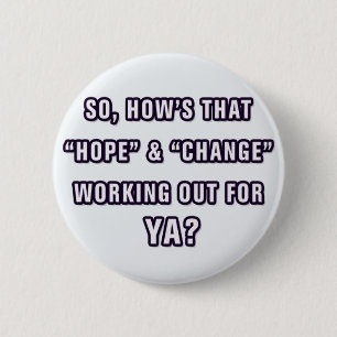 Anti-Obama Button