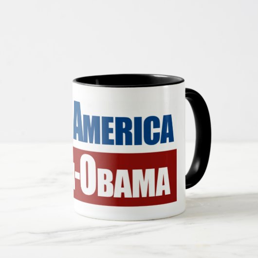 Anti-Obama Coffee-Mok Mok (Voorkant rechts)
