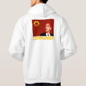 Anti-Obama: Communist Barack Obama Hoodie (Achterkant)
