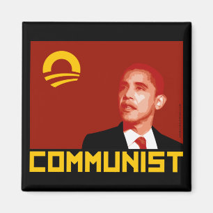 Anti-Obama: Communist Barack Obama Magneet