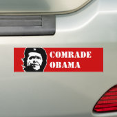 ANTI-OBAMA/COMRADE OBAMA-BUMPERSTICKER BUMPERSTICKER (Op auto)