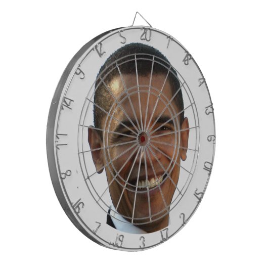 anti obama dartbord (Voorkant Links)