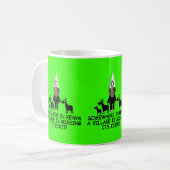 Anti Obama, dorpsidioot Koffiemok (Voorkant links)