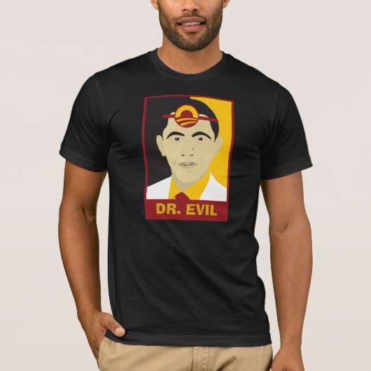 Anti-Obama Dr. Evil T-shirt (Voorkant)