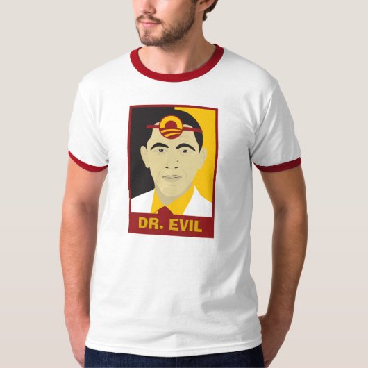 Anti-Obama Dr. Evil T-shirt (Voorkant)