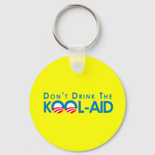 Anti-Obama - drink de wolhulp niet Sleutelhanger