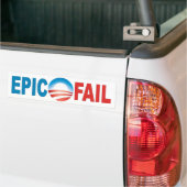 Anti-Obama epic Fail bumper sticker (Op Truck)