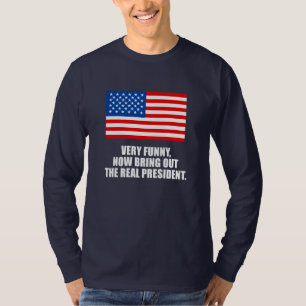 ANTI-OBAMA - Erg grappig, breng nu het echte pre n T-shirt