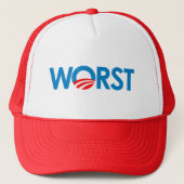 Anti-Obama - erger Trucker Pet (Voorkant)