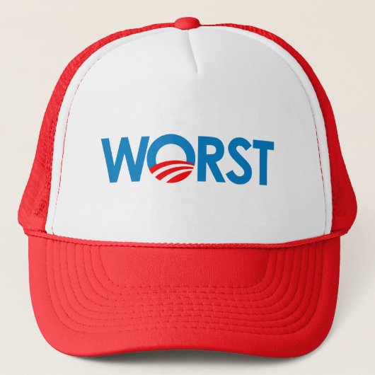 Anti-Obama - erger Trucker Pet (Voorkant)
