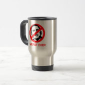 Anti-Obama - ergste ooit Reisbeker (Voorkant links)