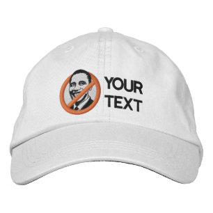 Anti-Obama geborduurd Pet