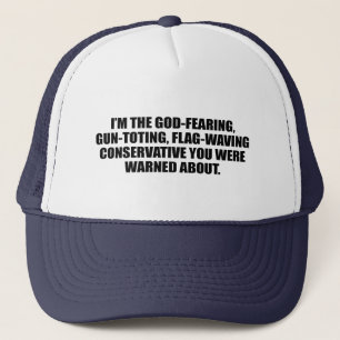 Anti-Obama - God vreest conservatief Trucker Pet