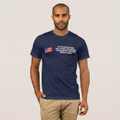 Anti-Obama - God vreest conservatieve T-shirt (Voorkant volledig)