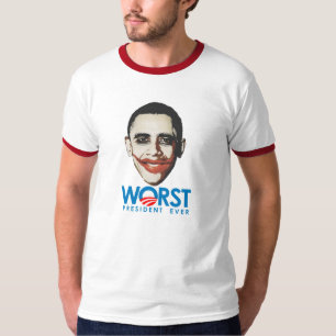Anti-Obama - Het ergste President ooit T-shirt