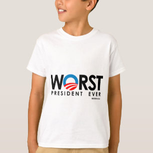 ANTI-OBAMA - HET GROOTSTE PRESIDENT OOIT T-SHIRT