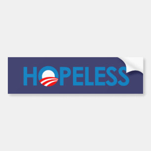 Anti-Obama - HOPELESS Bumpersticker
