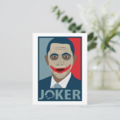 Anti-Obama Joker Briefkaart (Staand voorkant)