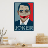 Anti-Obama Joker Poster (Keuken)