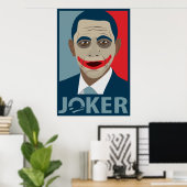 Anti-Obama Joker Poster (Thuiskantoor)