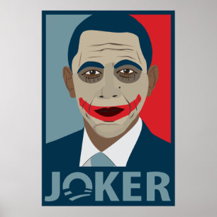 Anti-Obama Joker Poster