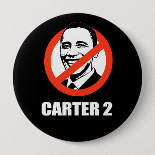 Anti-Obama - karter 2 Ronde Button 4,0 Cm