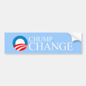 Anti-Obama - klimaatverandering Bumpersticker (Voorkant)