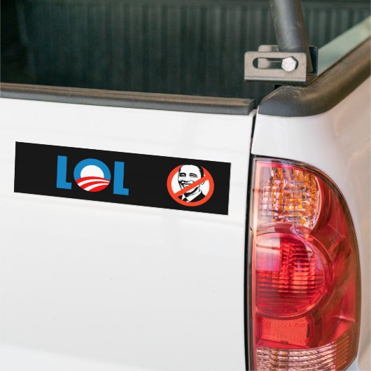 Anti-Obama - LOL Bumpersticker (Op Truck)