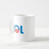 Anti-Obama - LOL Koffiemok (Voorkant links)