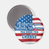 Anti-Obama magneet (Voorkant / Achterkant)