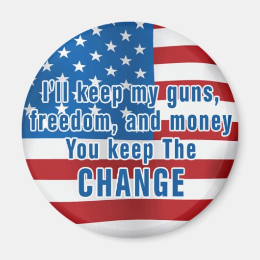 Anti-Obama magneet (Voorkant)